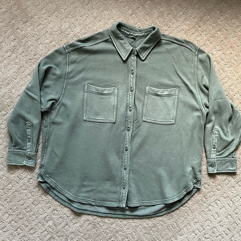 Aerie LumberJane Fleece Shirt
